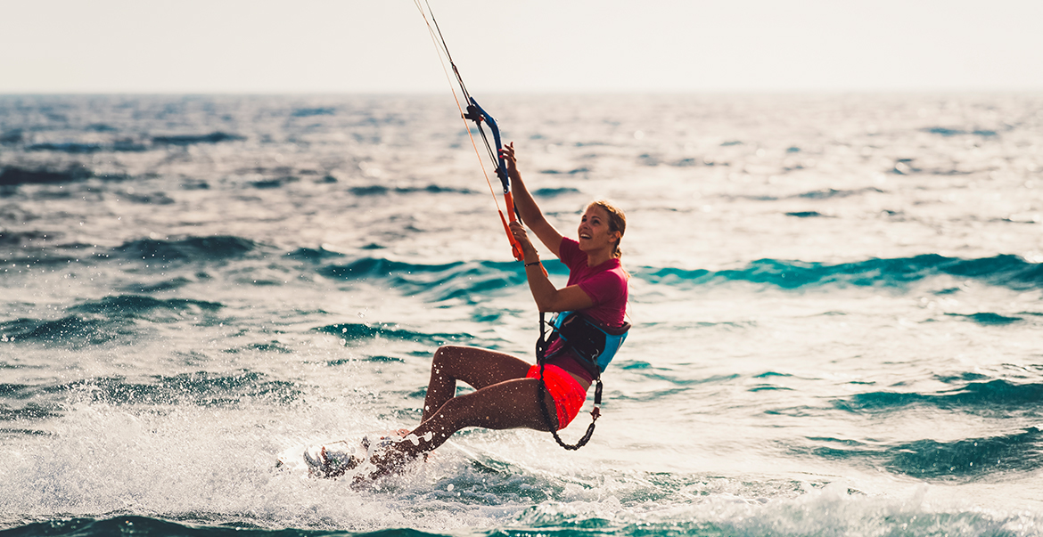 Kitesurfen auf Fehmarn