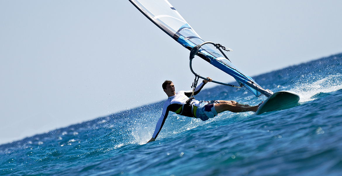 Windsurfen auf Fehmarn